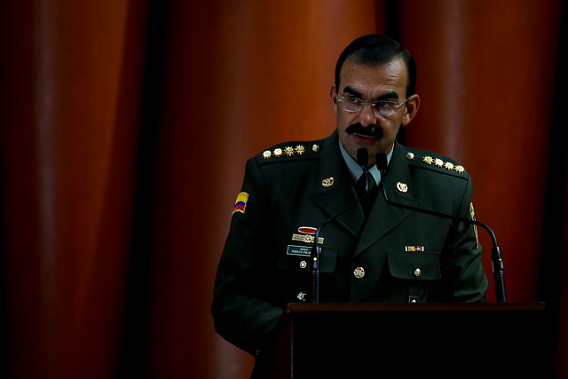 El general Rodolfo Palomino anunció que el examen de ascenso se repetirá el próximo 8 de marzo. FOTO COLPRENSA