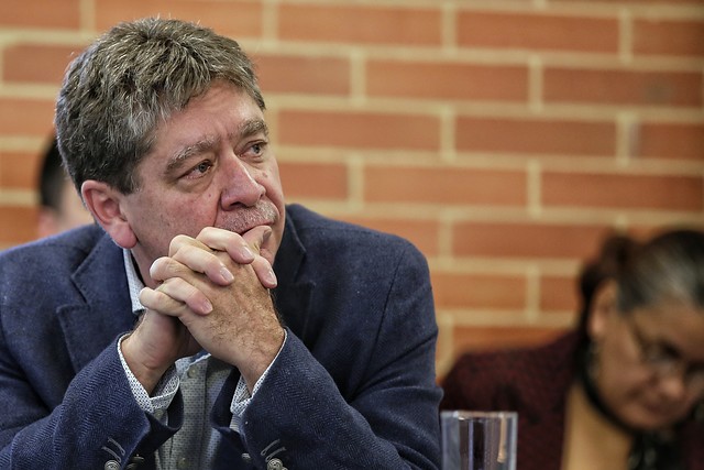 Bruce Mac Master, presidente de la Andi, recibió con beneplácito la reunión para el financiamiento empresarial. FOTO COLPRENSA
