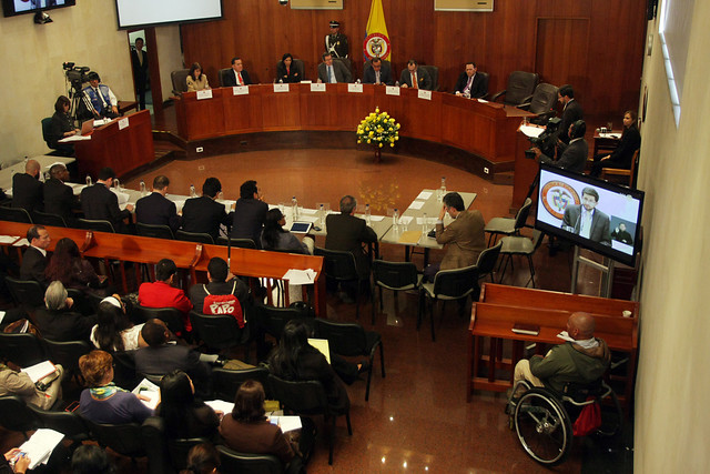 El conjuez José Roberto Herrera Vergara votó negativamente y desempató en contra de la adopción igualitaria por parte de las parejas del mismo sexo. FOTO COLPRENSA