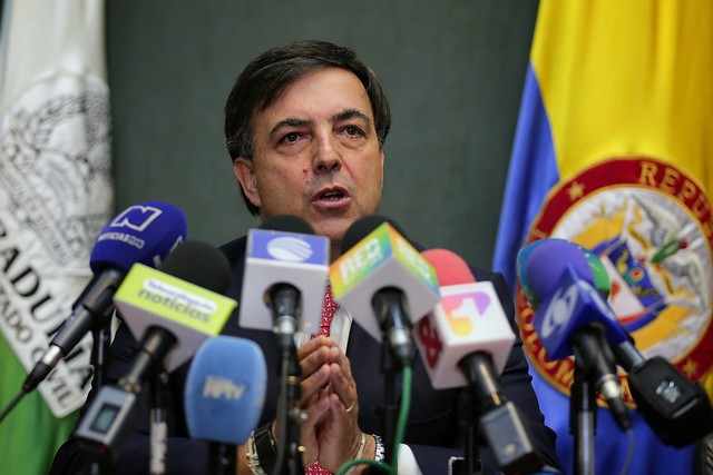 Juan Carlos Galindo, registrador nacional. Foto Colprensa