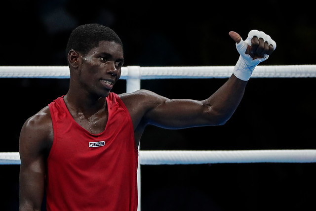 Yuberjen Martínez, boxeador colombiano. FOTO Colprensa