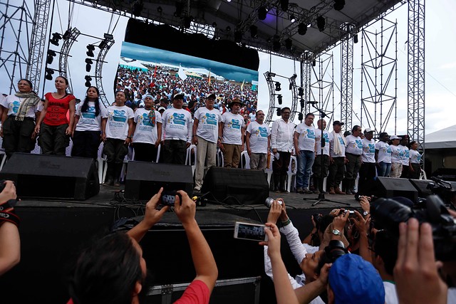 En los Yanos del Llarí se ha centrado toda la actividad de las Farc en su transición a la política. FOTO COLPRENSA