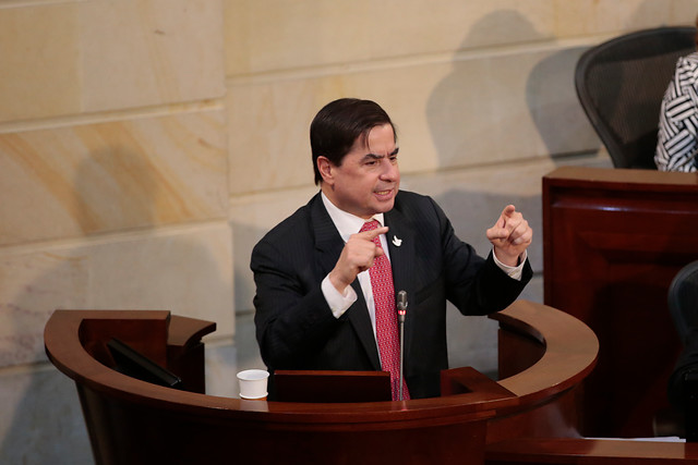 El ministro de Interior, Juan Fernando Cristo. FOTO Archivo Colprensa