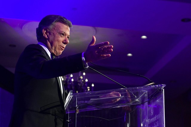 El presidente Juan Manuel Santos se encuentra en Estados Unidos atendiendo una cita médica. FOTO COLPRENSA