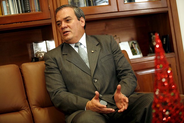 El magistrado Ovidio Claros fue mediador para que terminara el paro de un sector de la rama de la Justicia. FOTO COLPRENSA