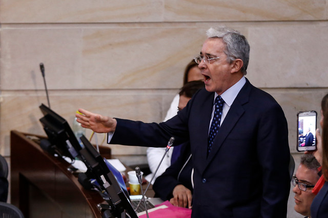Aún no es claro qué político tomará las banderas del expresidente Álvaro Uribe para la carrera por la presidencia. FOTO COLPRENSA