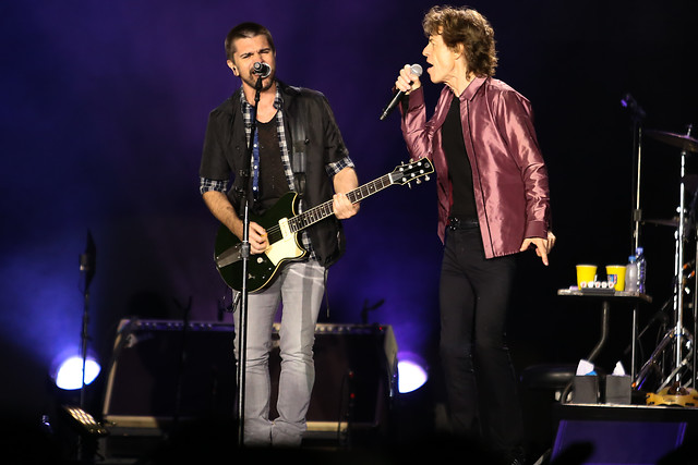 Juanes cantó con Mick Jagger Best fo burden. FOTO Colprensa
