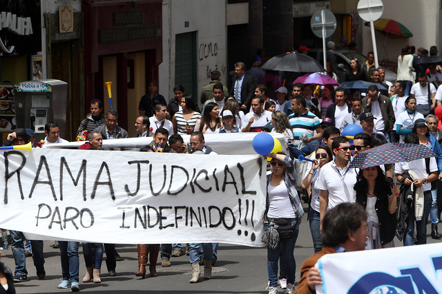 Antioquia no se encuentra entre las regiones más afectadas por el aplazamiento de diligencias judiciales debido al paro. FOTO COLPRENSA
