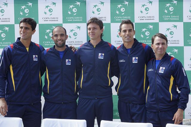 Este sábado iniciará la confrontación entre Colombia y Chile por Copa Davis. FOTO Cortesía Federación Colombiana de Tenis 