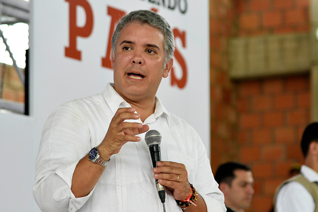 Iván Duque, presidente de la República. FOTO COLPRENSA