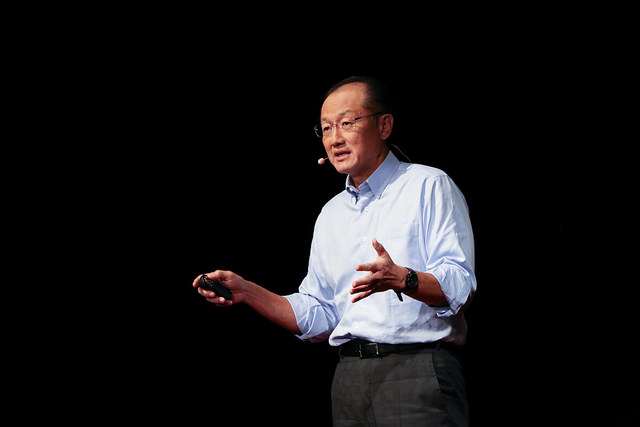 Jim Yong Kim es el presidente del Banco Mundial hasta febrero. La entidad presentó las proyecciones de crecimiento económico global.