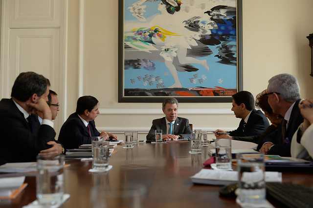 La Misión Especial Electoral ya le entregó las propuestas para hacer una gran reforma electoral al presidente Juan Manuel Santos. FOTO COLPRENSA