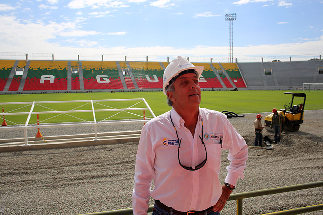 Andrés Botero no quiere que los Juegos sean caballito de batalla para hacer escenarios. FOTO colprensa