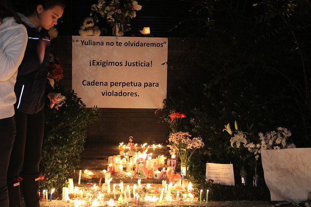 La niña Yuliana Samboní, de siete años, falleció tras ser raptada de su barrio en Bogotá. FOTO COLPRENSA