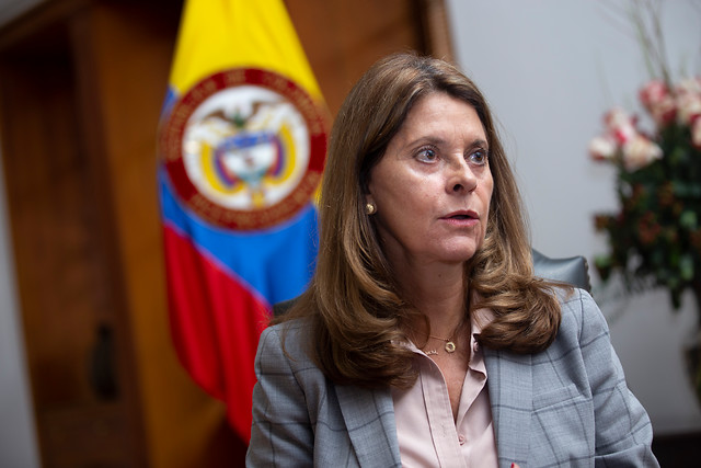 Marta Lucía Ramírez, vicepresidenta de Colombia. FOTO COLPRENSA