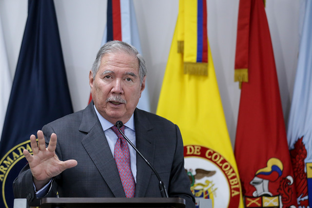 En el marco del Taller ‘Construyendo País’ que se realizó ayer en Pasto, el presidente de la República, Iván Duque, y el ministro de Defensa, Guillermo Botero, se refirieron al artículo publicado por el New York Times. Foto: Colprensa