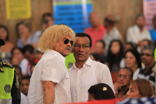 El Pibe Valderrama dijo que El Champion fue uno de sus grandes amigos. FOTO Colprensa