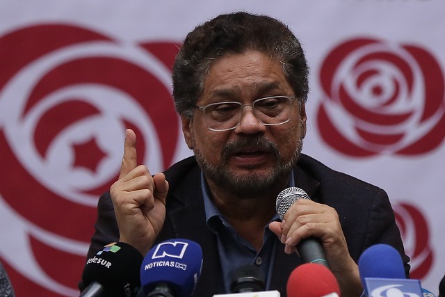 Iván Márquez, de Farc. Foto Colprensa