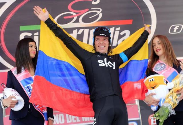 El 26 de mayo de 2013, concluyó con el subtítulo de la general del Giro de Italia. FOTO COLPRENSA 