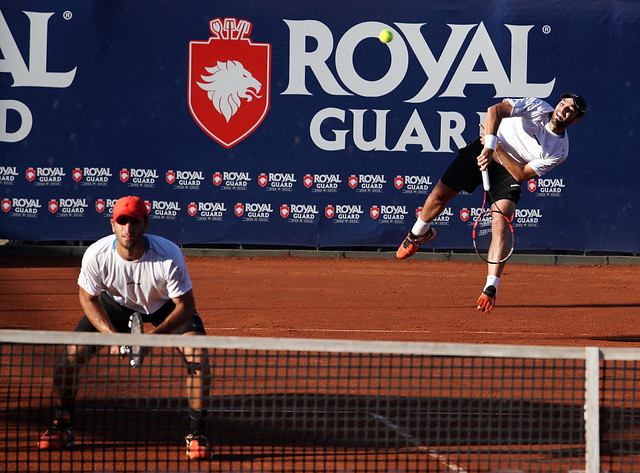 Los colombianos Juan Sebastián Cabal y Robert Farah lograron avanzar a segunda ronda del US Open, al igual que el año pasado en este mismo torneo en Nueva York. FOTO colprensa