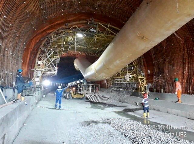 En 2021 entrarían en funcionamiento los túneles Mulatos y Tesalía. FOTO CORTESÍA ANI