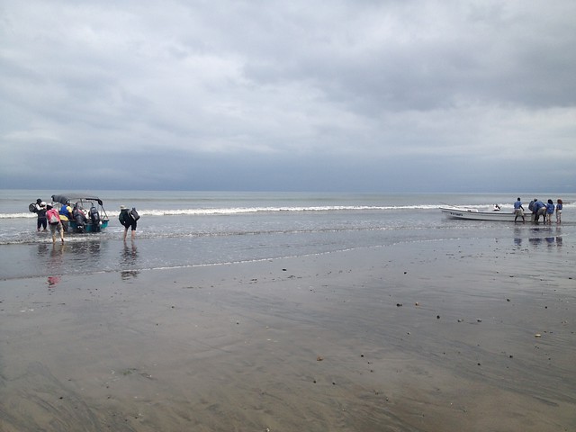 Playa La Aguada, ubicada en el Parque Nacional Natural Utría entre Nuquí y Bahía Solano (Chocó).