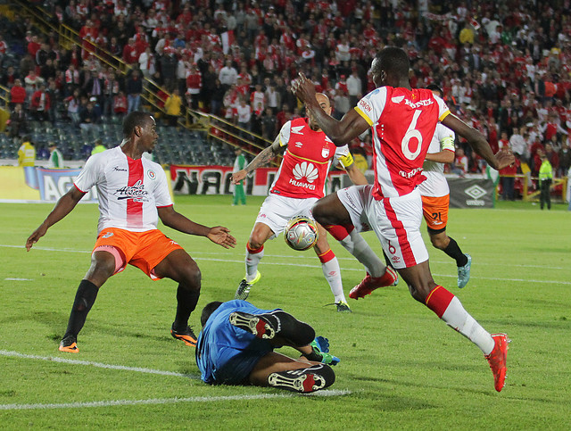 Santa Fe venció 3 – 0 a Cortuluá. FOTO COLPRENSA