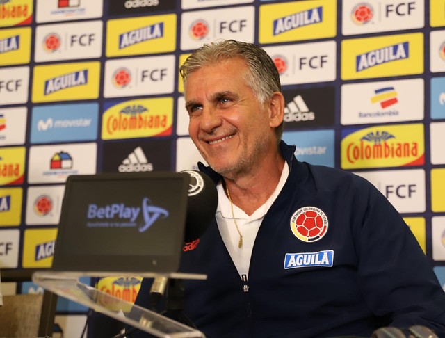 Carlos Queiroz, seleccionador nacional. FOTO COLPRENSA