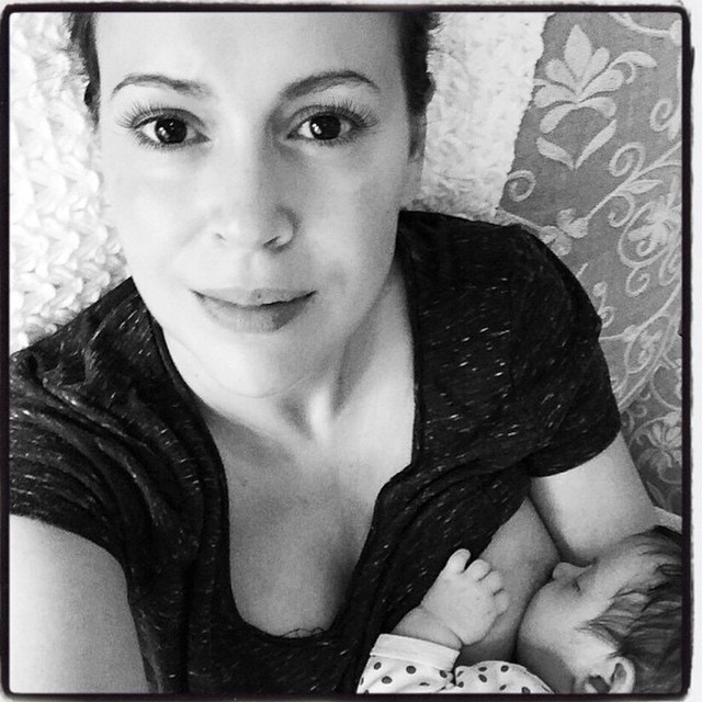 Ayssa Milano, actriz estadounidense.