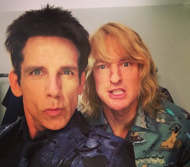 Ben Stiller compartió esta foto con Owen Wilson. FOTO Instagram @benstiller