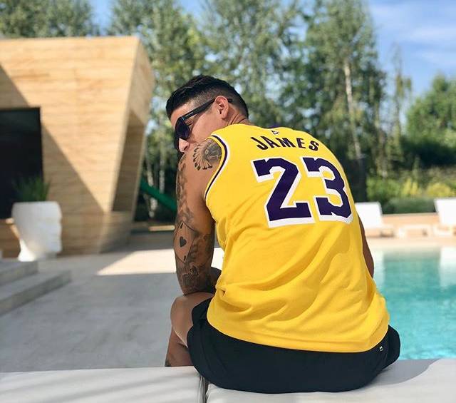 James Rodríguez ha demostrado talento no solo para el fútbol. FOTO TOMADA DE INSTAGRAM