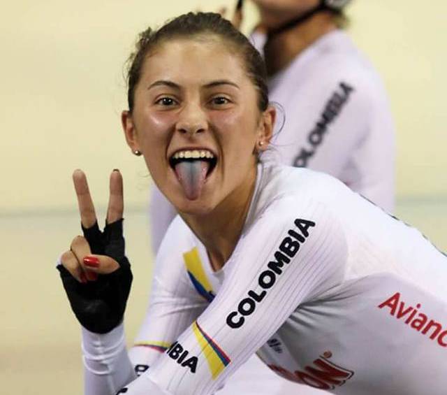 La paisa Daniela Atehortúa ratificó en México su gran momento deportivo. Otra ciclista en proyección. FOTO FACEBOOk DANIELA
