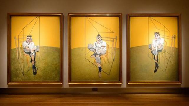 Tres estudios de Lucien Freud, de Francis Bacon, comprado por 142,4 millones de dólares, tiene el récord en subasta.