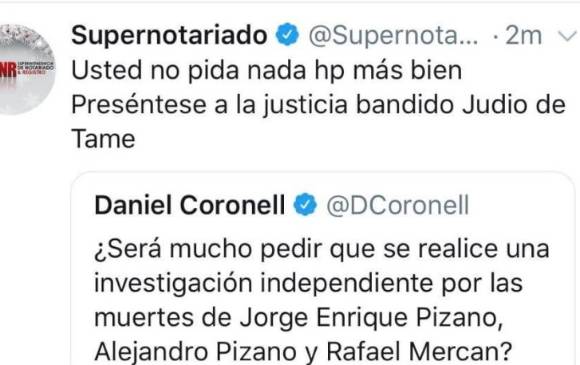 La embarrada en Twitter por la que la Supernotariado pidió disculpas 
