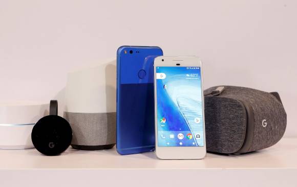 Pixel, el nuevo teléfono de Google ha sido comparado en calidad con el iPhone 7 y el Samsung Galaxy S7. FOTO Reuters
