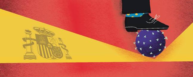 La crisis de España ante la covid-19