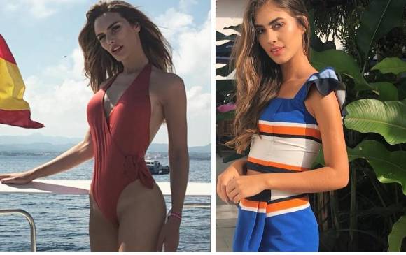 Miss España y Miss Colombia. FOTO: Instagram.
