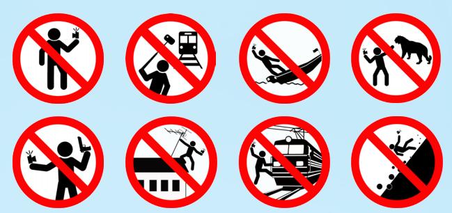 ¿Se tomaría una foto como esta? Cuidado, pone en riesgo su vida
