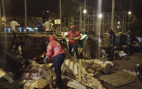 En este plan control 116 habitantes de calle fueron conducidos a programas de atención y resocialización. FOTO CORTESÍA