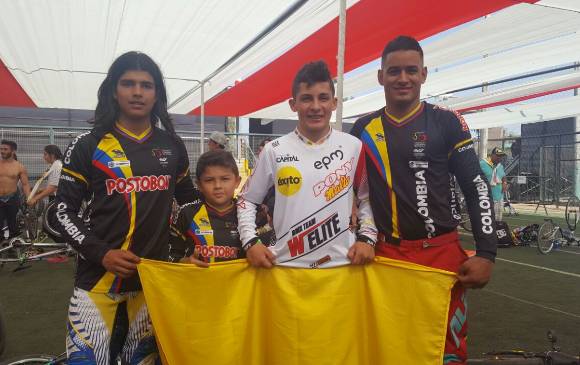 Juan Camilo Ramírez y Leonardo Arango, corredores criollos. FOTO cortesía w élite