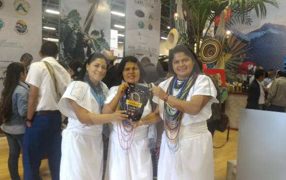 Representantes de los cultivadores de la Sierra Nevada que participaron de Expoespeciales. FOTO David Ortiz 