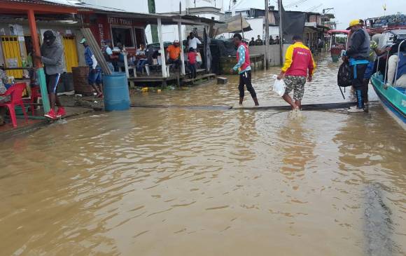 Los municipios más afectados son Vigía del Fuerte y Murindó. Foto Cortesía Dapard