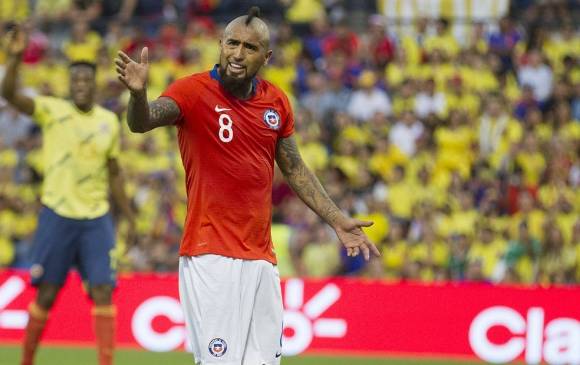 Arturo Vidal ha apoyado las protestas en Chile desde que comenzaron hace un mes. FOTO: ANFP