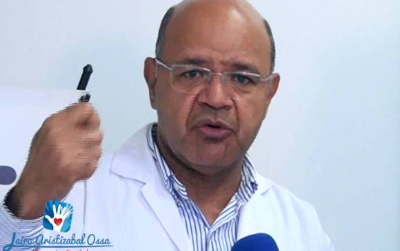 El médico Fabio Cruz dice que malinterpretaron lo que dijo sobre James Rodríguez. FOTO IMAGEN TOMADA DE YOUTUBE