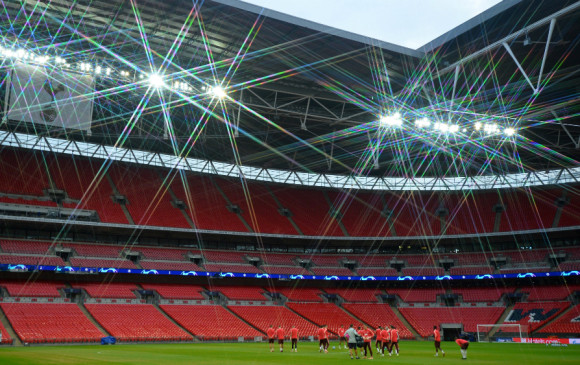 Si la propuesta prospera, Wembley acogería los partidos restantes de la Premier League. FOTO: AFP
