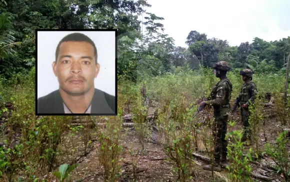 Jairo Durango Restrepo, alias “Guagua”, era solicitado en extradición por E.U. FOTO: Cortesía.