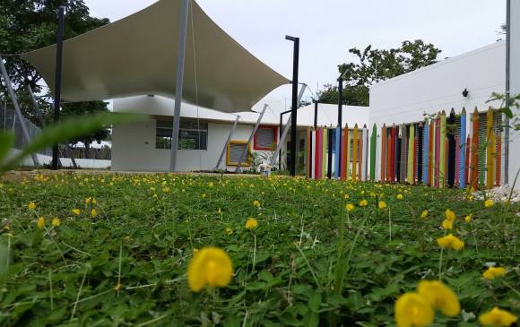 En nuevo centro infantil Buen Comienzo Antioquia construido en Apartadó aportará al proceso de desarrollo de cerca de 200 niños de 0 a 5 años de la localidad de Urabá. FOTO cortesía