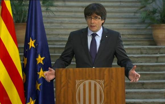 El Gabinete de Puigdemont no se da por destituido y tiene previsto mantener su actividad al frente de Cataluña. FOTO EFE
