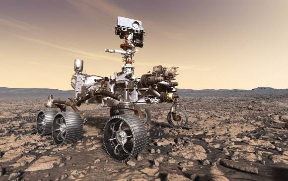 Mars 2020, el vehículo que la NASA enviará a Marte. Foto: NASA