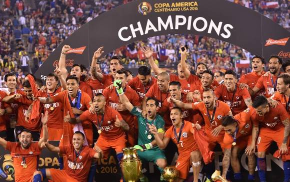 Chile es el vigente campeón de la Copa América. FOTO AFP